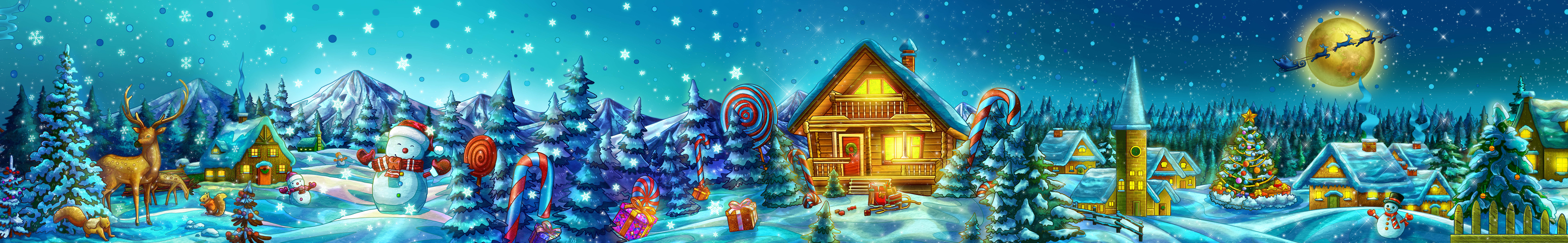 Christmaas Panorama PNG